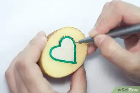 Image titled Make Children's Paint Stampers from Potatoes Step 3