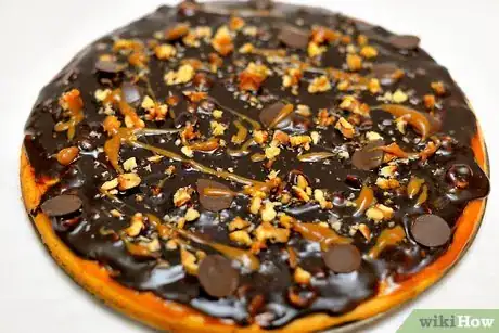 Image titled Make Chocolate Turtle Poke Cake Step 11