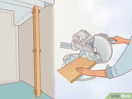 Image titled Wrap Porch Posts with Wood Step 2