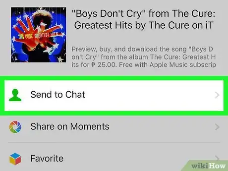 Image titled Post Music on Wechat on an iPhone or iPad Step 17