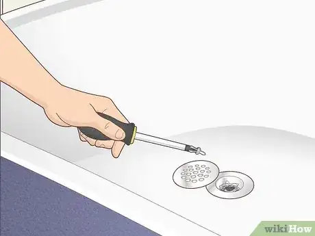 Image titled Unclog a Bathtub Drain Step 1