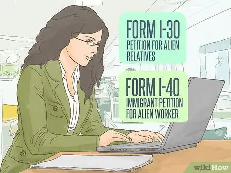 Image titled Obtain Copies of Immigration Forms Step 1
