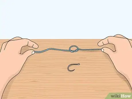 Image titled Tie a Rapala Knot Step 1