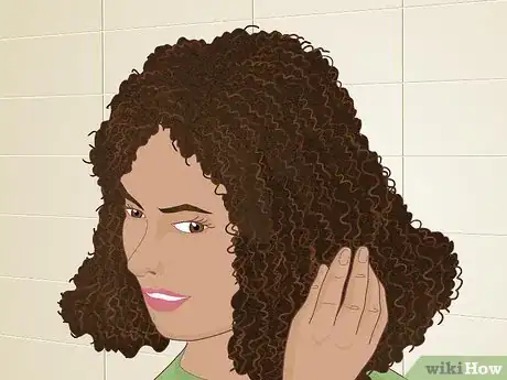 Image titled Do a Twist and Curl on Natural Hair Step 1