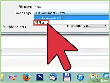 Image titled Shut Down a Computer Using Notepad Step 6