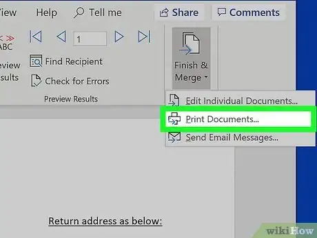 Image titled Mail Merge Using a List from Access Database Step 18