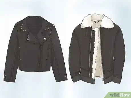 Image titled Wear a Black Leather Jacket Step 3