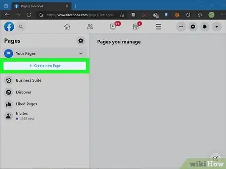 Image titled Promote a Business on Facebook for Free Step 1