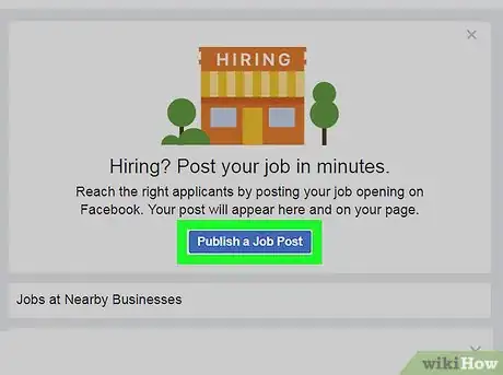 Image titled Post Job Ads on Facebook Step 4