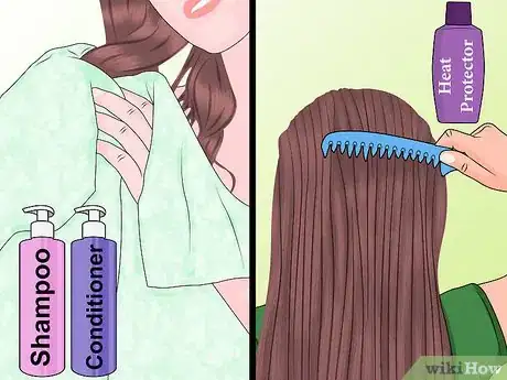 Image titled Get Beachy Waves Without Salt Step 6