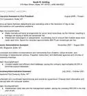 Write a Chronological Resume