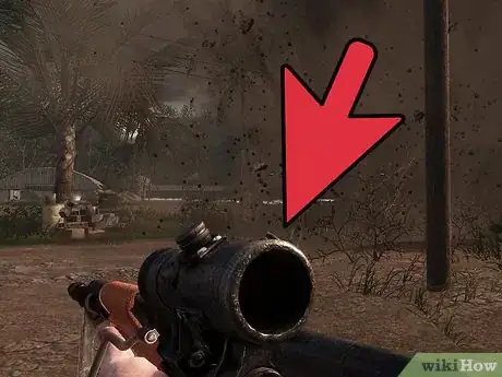 Image titled Get Good at Quick Scoping and No Scoping on Call of Duty Black Ops Step 6