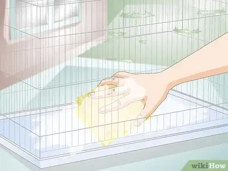 Image titled Disinfect a Finch Cage Step 5