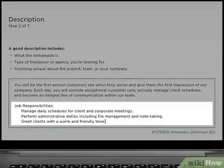 Image titled Post a Job Online Step 3