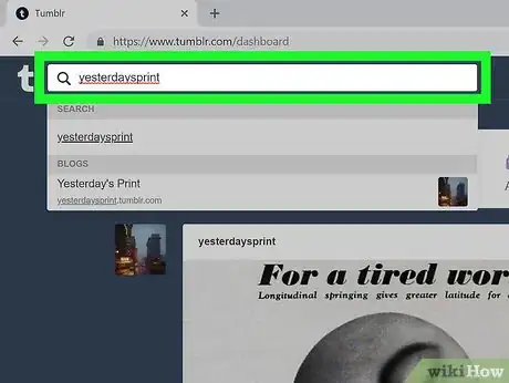 Image titled Unfollow Someone on Tumblr Step 3