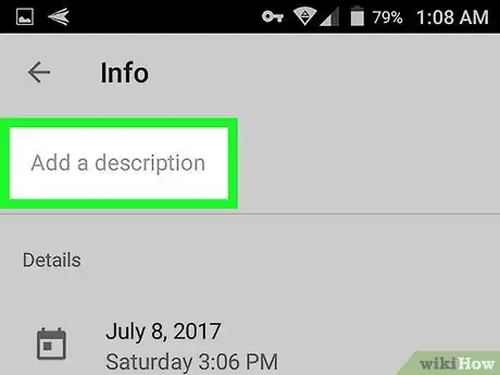 Image titled Add Desriptions to Google Photos on Android Step 5