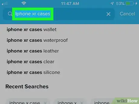 Image titled Delete Search History on the Wish App Step 3