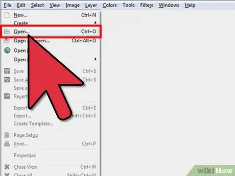 Image titled Fade an Image for an Advertisement Using GIMP Step 2