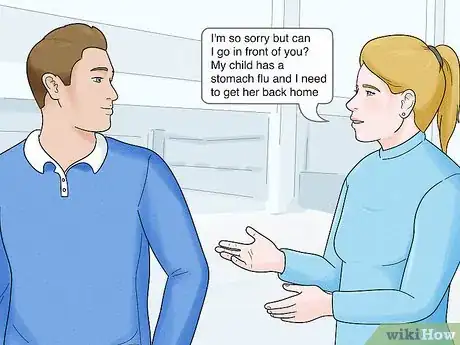 Image titled Cut in a Queue Step 4