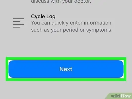 Image titled Track Your Mentrual Cycle in the iPhone Health App Step 4