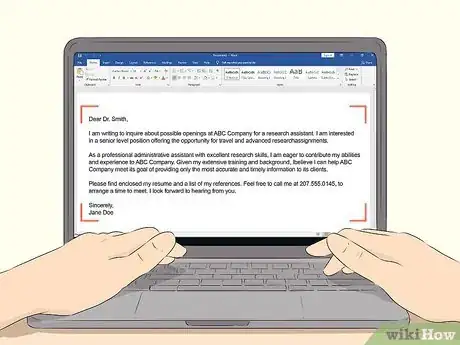 Image titled Address a Cover Letter Step 8