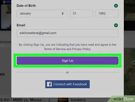 Image titled Join Twitch on PC or Mac Step 4
