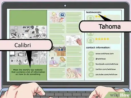 Image titled Design Brochures Step 12