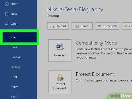 Image titled Get Out of Compatibility Mode in Word Step 3