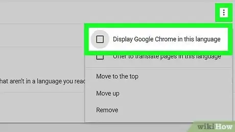 Image titled Change the Default Language in Google Chrome Step 9