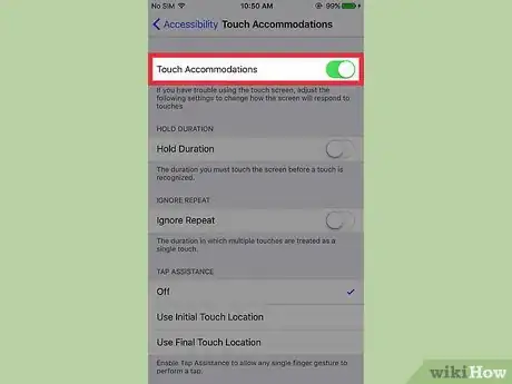 Image titled Enable Tap Assistance on an iPhone Step 5