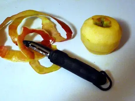 Image titled Peel the apple.