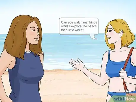 Image titled Keep Things Safe on the Beach Step 9