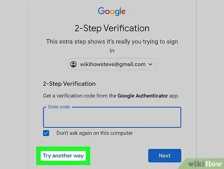 Image titled Restore Google Authenticator Step 8
