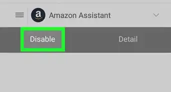 Uninstall Amazon Assistant on Android