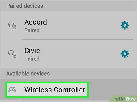 Image titled Sync a PS4 Controller on Android Step 6