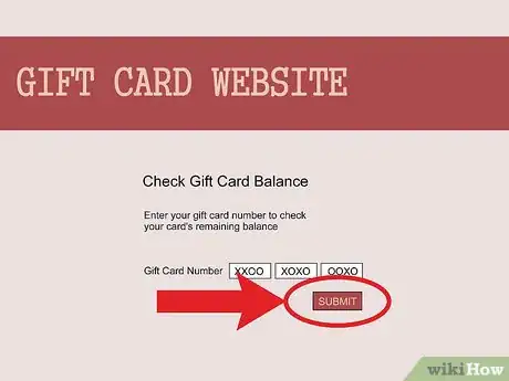 Image titled Check the Balance on a Gift Card Step 3