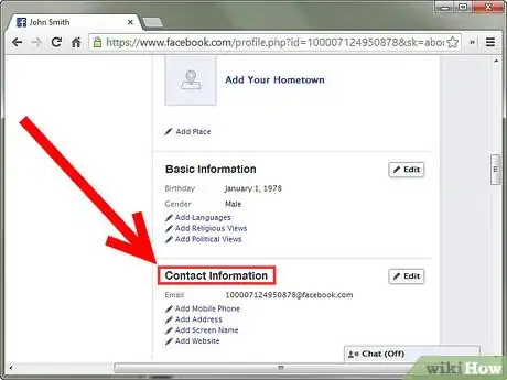 Image titled Hide Your E Mail on Your Facebook Profile Step 4