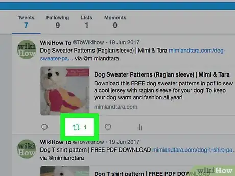 Image titled Track Your Retweets Step 6