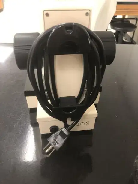 Image titled Power cord wrapped on prongs