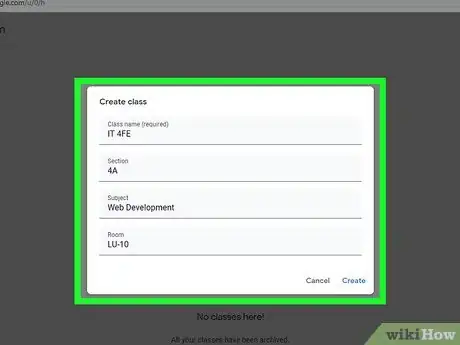 Image titled Use Google Classroom Step 3