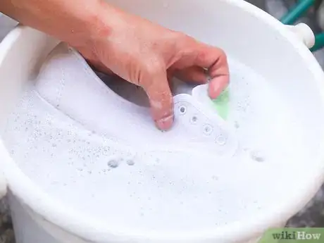 Image titled Get Paint Off Canvas Shoes Step 24