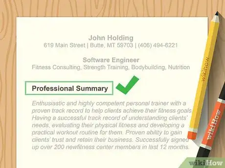 Image titled Write a Resume Profile Step 10