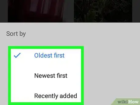 Image titled Change the Order of Google Photos on Android Step 7