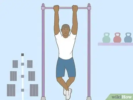 Image titled Stop Swinging During Chin Ups Step 2