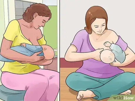 Image titled Use a Breast Feeding Pillow Step 5