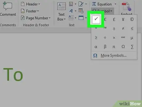 Image titled Add a Check Mark to a Word Document Step 5
