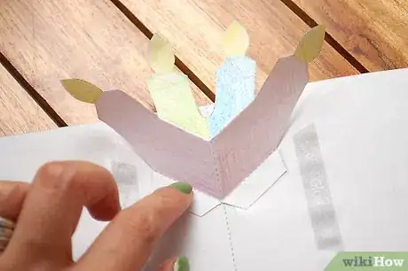Image titled Make a Birthday Cake Pop up Card (Robert Sabuda Method) Step 23