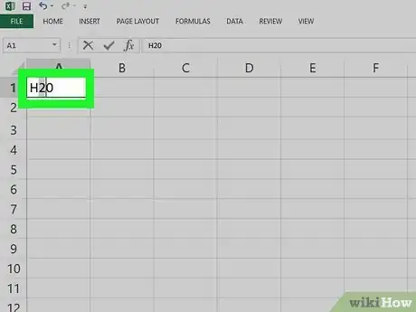 Image titled Do Superscript in Excel Step 2