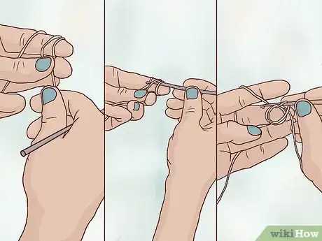 Image titled Crochet a Snowflake Step 2