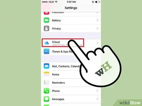 Image titled See How Much iCloud Storage an iPhone Is Using Step 2